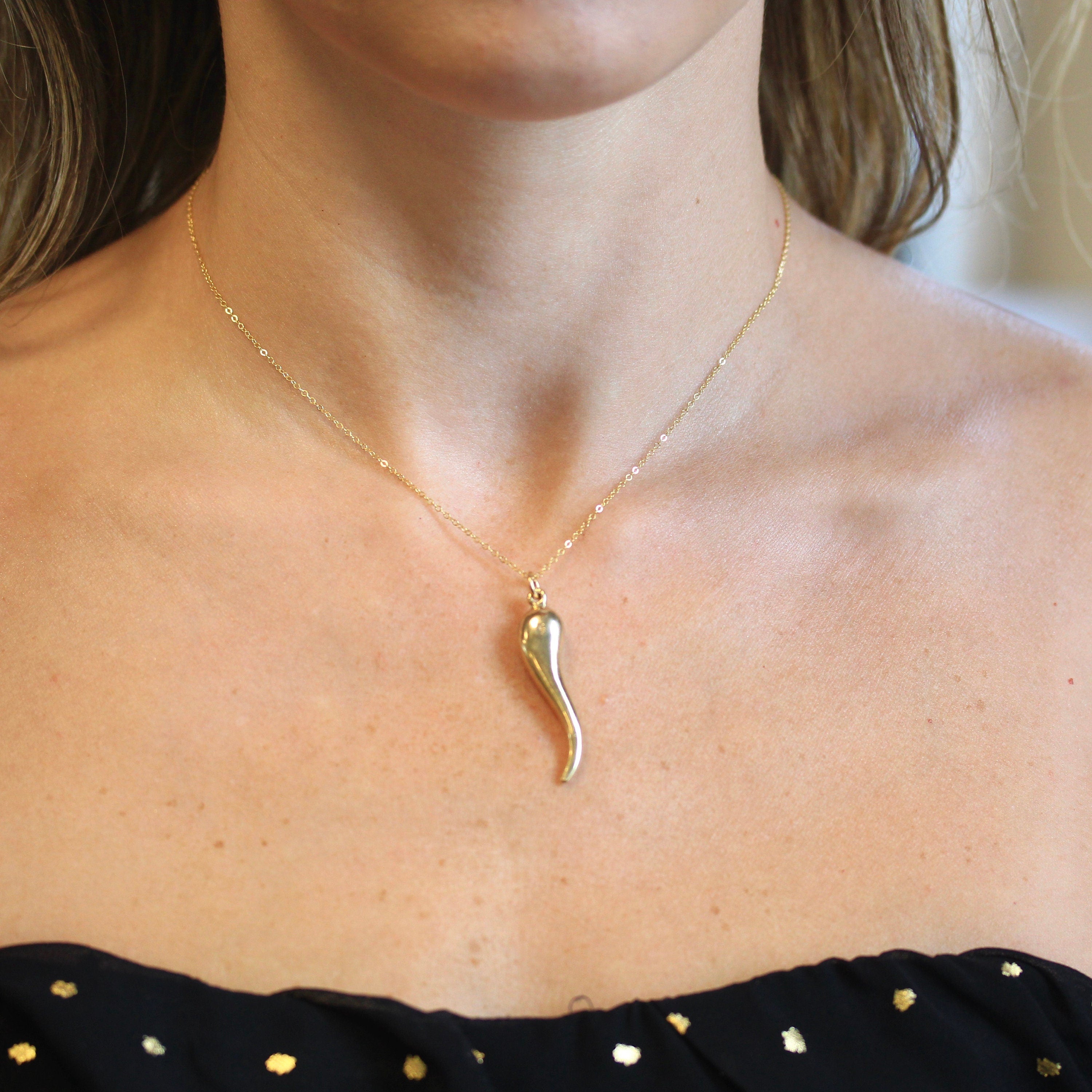 14k Yellow Gold Chain - Adjustable 18 to 17 to 16 Inch 1.3 mm Double Extendable Piatto Necklace - Polished Cable Link Fine Jewelry Supply