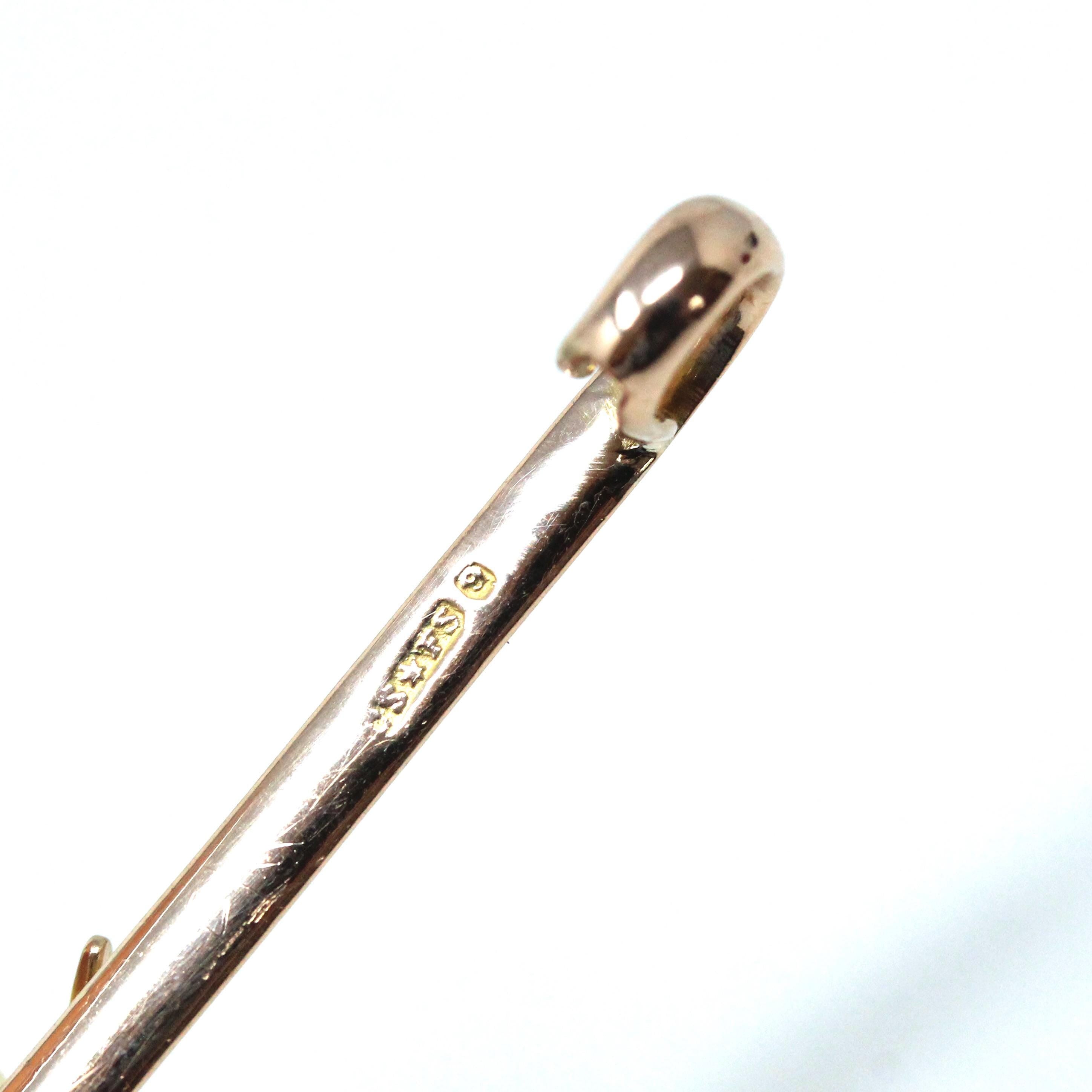 Antique Spider Brooch - Edwardian 9k Yellow Gold Ruby & Opal Gemstone - Vintage Circa 1900s Era Arachnid Pin Fine Insect Statement Accessory