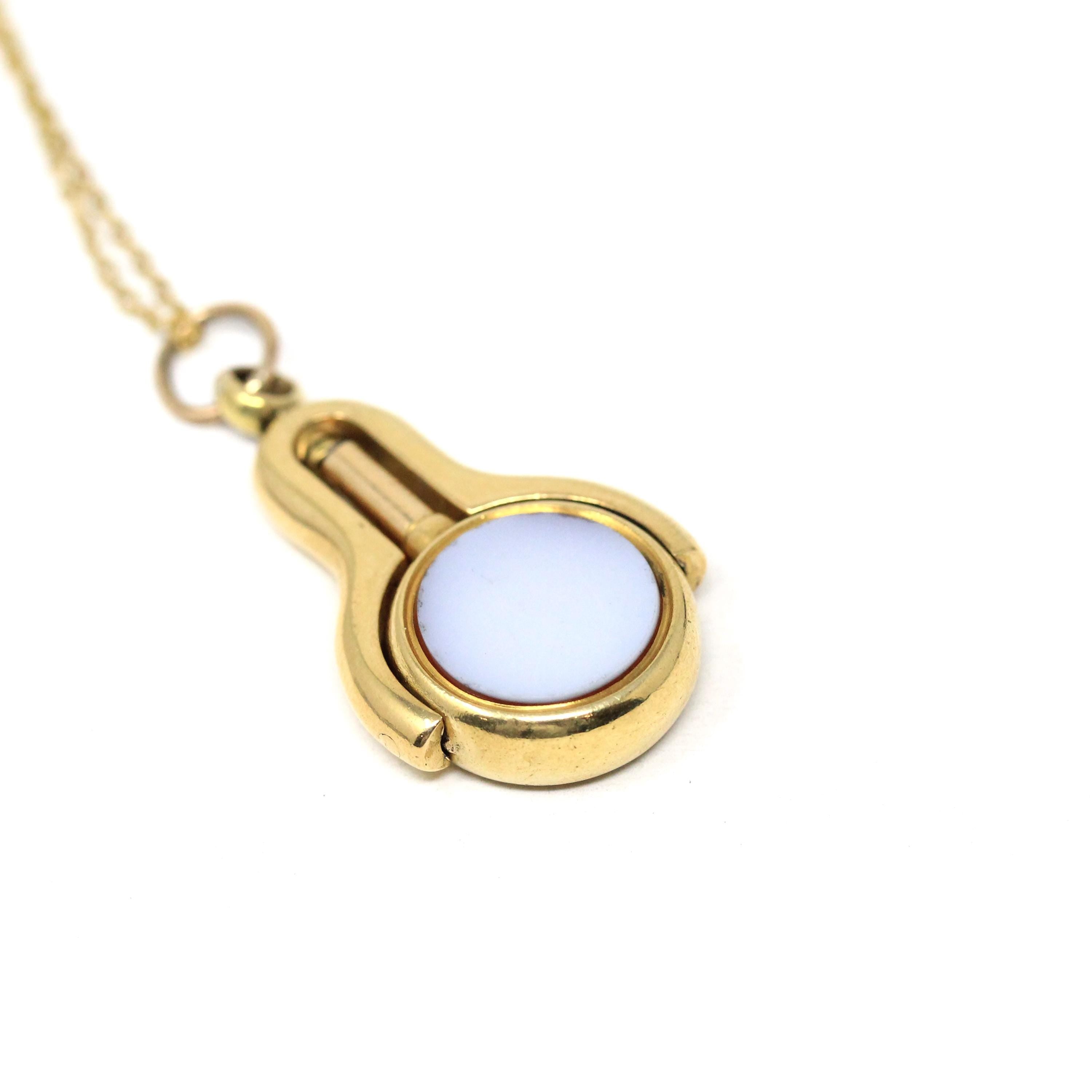 Antique Watch Key Spinner - Victorian Era 22K Yellow Gold Bloodstone Intaglio And Agate Fob - Carved Latin Wax Seal Winding Pendant Jewelry