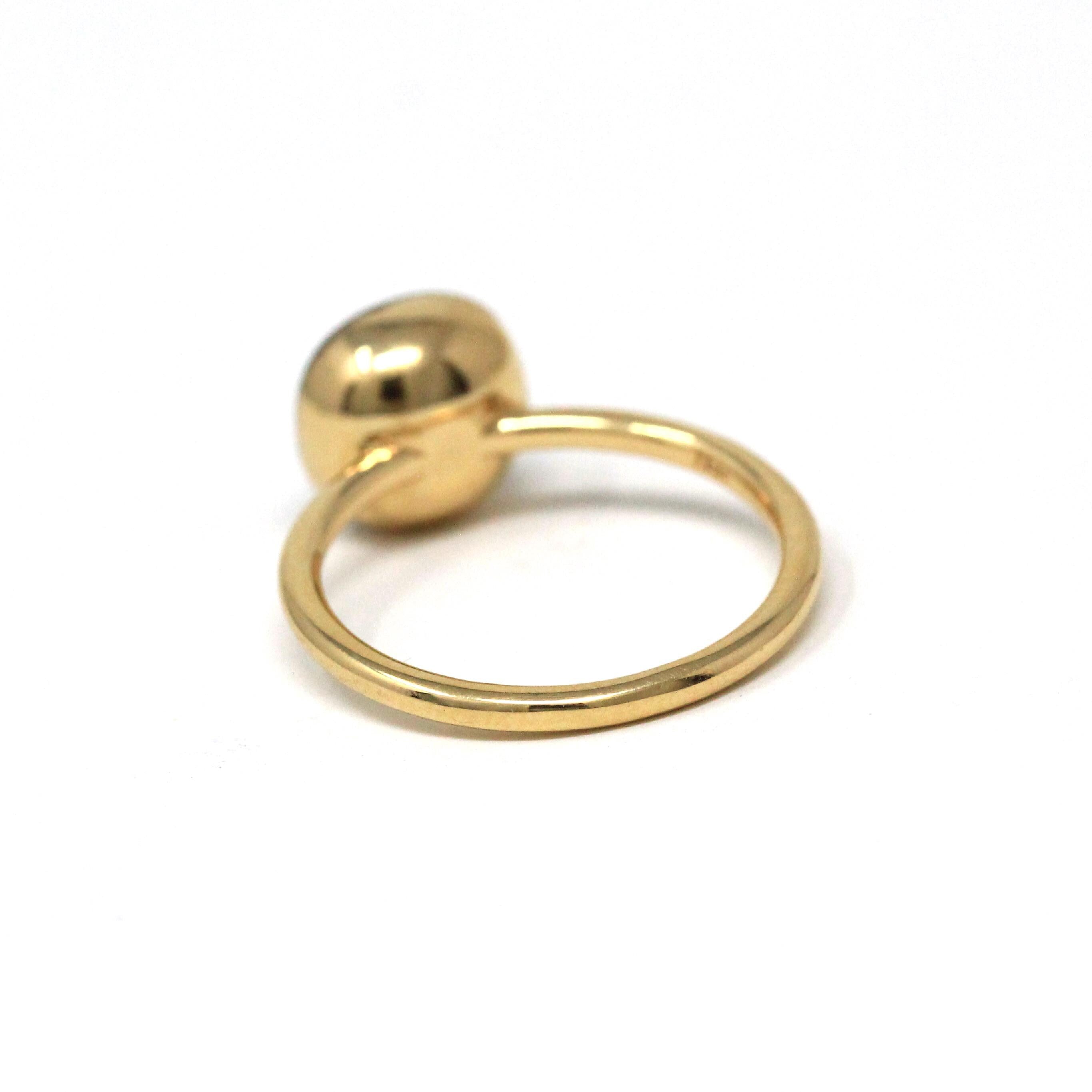 Antique 2.12 CT Old Mine Cut Diamond Engagement Ring - 18k Yellow Gold Blackened Platinum Bezel Two Tone Solitaire - Size 5 3/4 Fine Jewelry