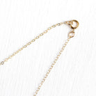 Gold Filled Chain - 18 Inch 14/20 Yellow GF Necklace - 1.5 mm Flat Dainty Cable Chain Spring Ring - Bright Finish Wholesale Jewelry Supply