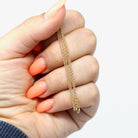 Gold Filled Chain - 20 Inch 14/20 GF Necklace - 1.3 mm Dainty Cable Neck Chain with Spring Ring - Bright Finish, Wholesale Jewelry Supply
