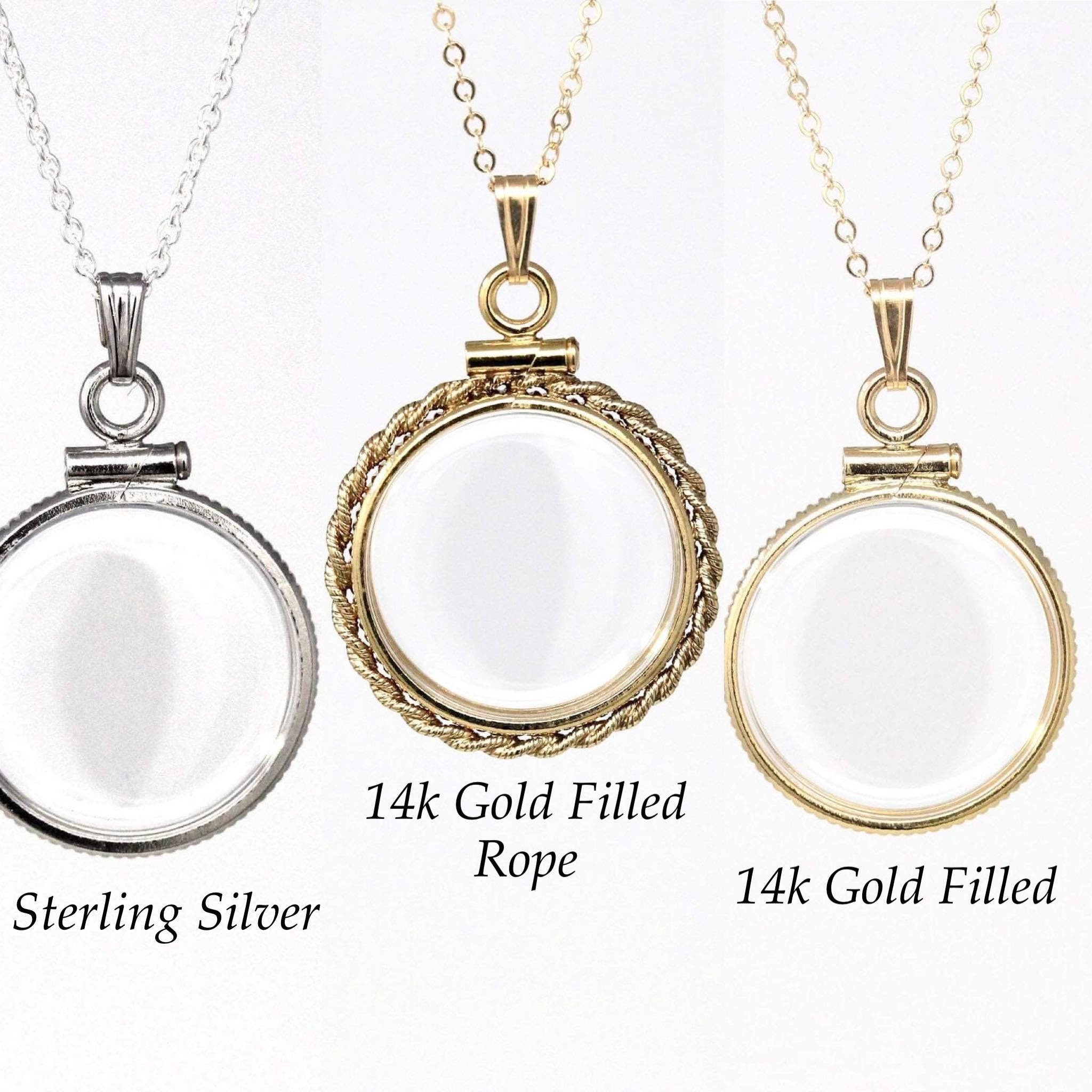 Custom Shaker Locket - Sterling Silver, 14k Gold Filled Natural Gemstone Necklace Pendant, Choose Gems - Bespoke Birthstone Mother's Jewelry