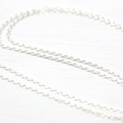 Sterling Silver Chain - 18 Inch Cable Link - 1 mm Eighteen Inch Polished .925 Silver New Necklace Spring Clasp Finished Jewelry Supply