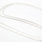 Sterling Silver Chain - 18 Inch Cable Link - 1 mm Eighteen Inch Polished .925 Silver New Necklace Spring Clasp Finished Jewelry Supply