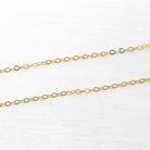 Gold Filled Chain - 16 Inch 14/20 GF Necklace - 1.2 mm Curb Neck Chain with Spring Ring - Bright Finish Brand New Wholesale Jewelry Supply