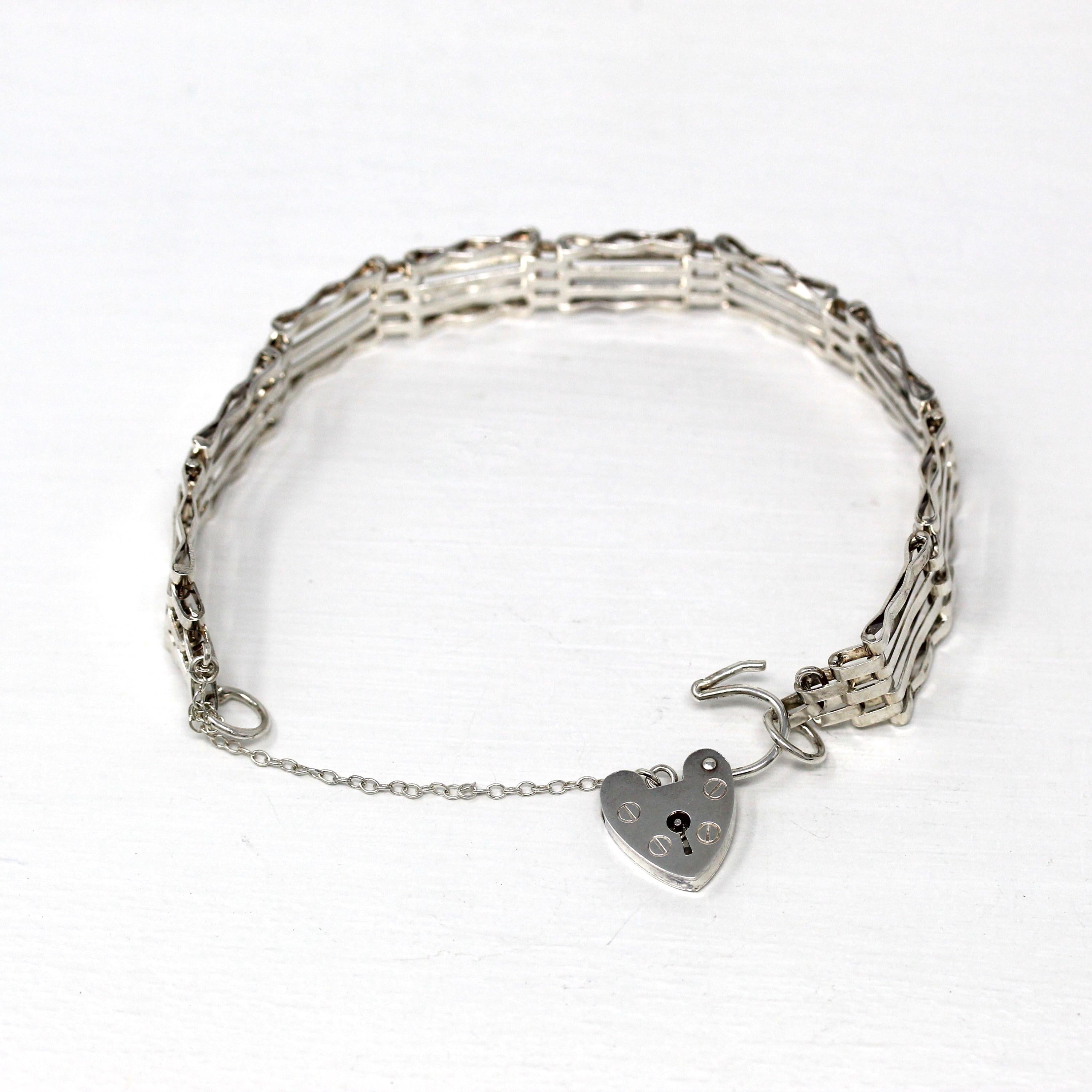 Vintage England silver bracelet エロイーズ｜アクセサリー