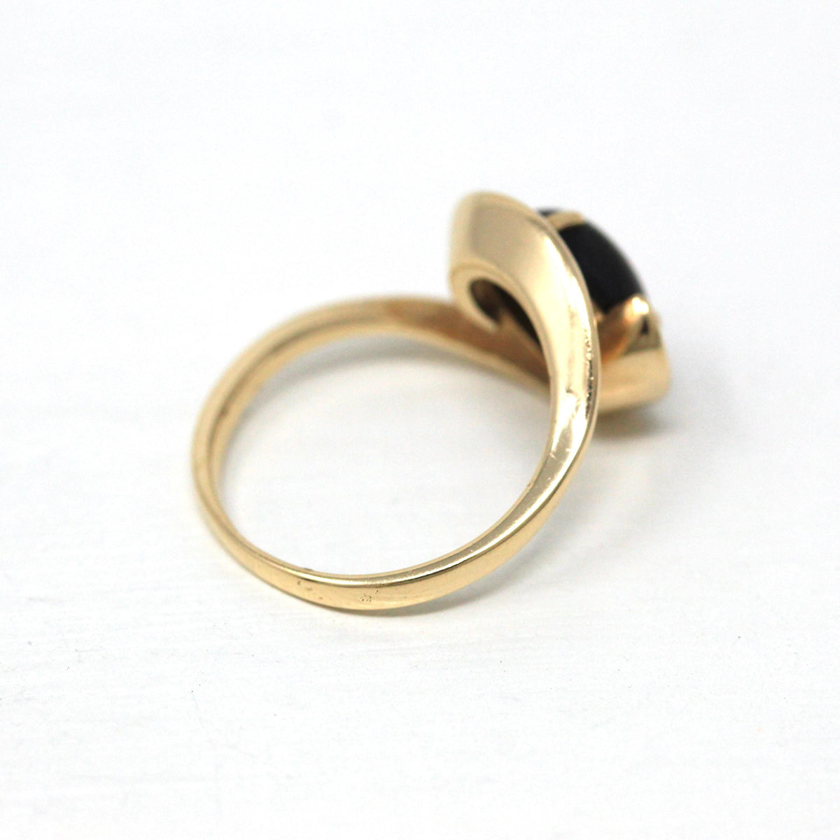 VTG 90s JPG blk cf ring