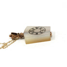 Royal Arch Masonry Fob - Edwardian 10k Rose Gold "HTWSSTKS" Chalcedony Pendant - Antique Circa 1900s Era Keystone Third Degree Mason Jewelry