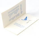 Vintage Baby Ring - 10k Yellow Gold Midi Charm Ring on Original Card - Circa 1940s Size 1/4 Shower New Mother Greetings Birth Fine Jewelry