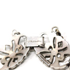 Art Deco Bracelet - Vintage Sterling Silver Open Metal Sparkling Marcasite Panels - Circa 1930s Era Filigree Fashion Accessory 30s Jewelry