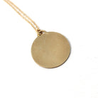 Vintage Cancer Charm - Retro Gold Filled Crab Astrological Sign Necklace Pendant - Circa 1970s Zodiac Celestial Water Element Jewelry