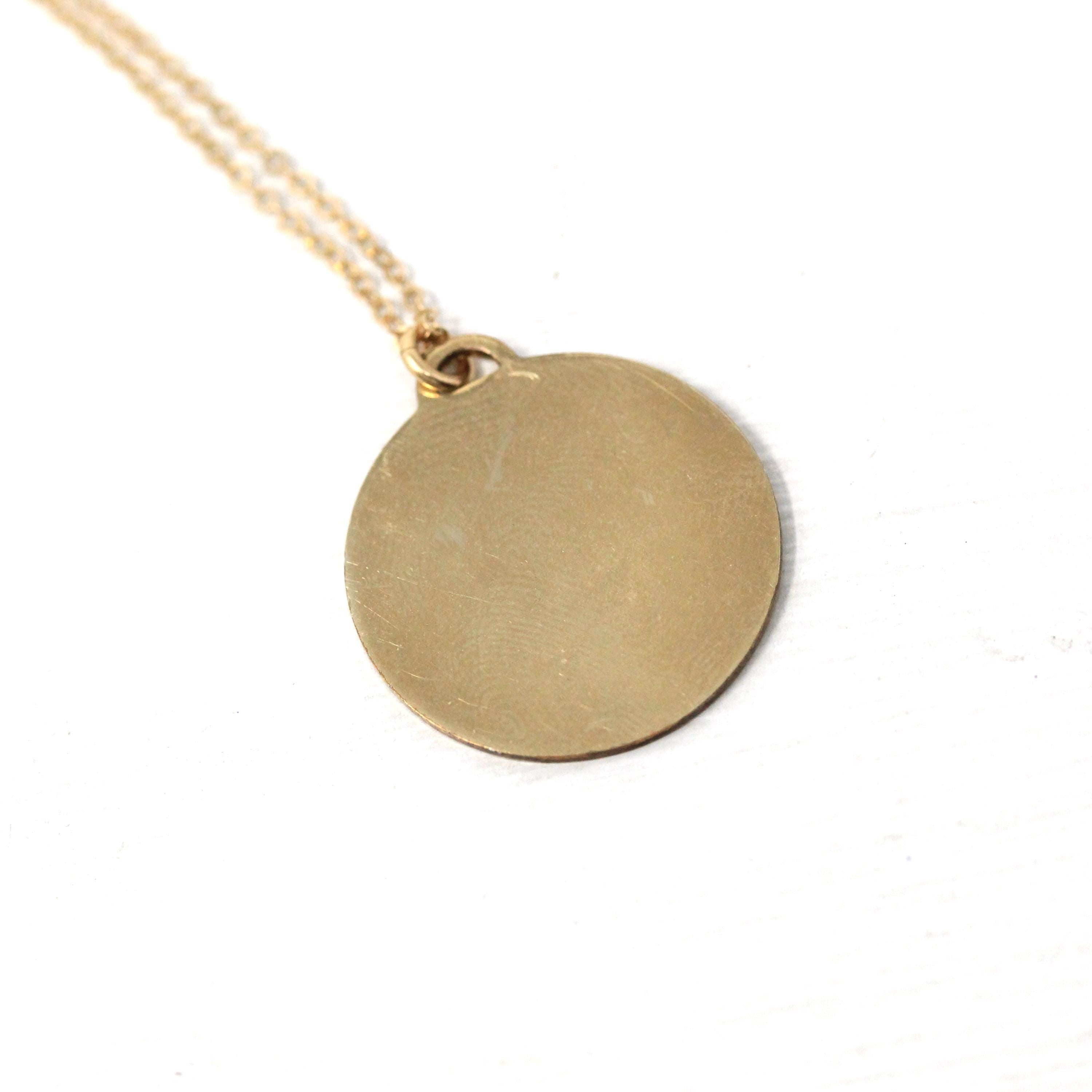 Vintage Cancer Charm - Retro Gold Filled Crab Astrological Sign Necklace Pendant - Circa 1970s Zodiac Celestial Water Element Jewelry