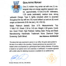 Orange Sapphire Ring - Vintage Estate Platinum Natural Orange Gem & Diamonds - 1950s Style Size 6 3/4 Fine Alternative Engagement Jewelry