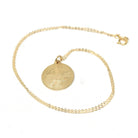 Vintage Leo Pendant - Retro 14k Yellow Gold Lion Astrological Sign Charm Pendant - Dated 1972 Zodiac Celestial Fire Element 70s Jewelry