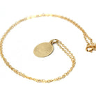 Vintage Gemini Charm - Retro 14k Yellow Gold Twin Astrological Sign Pendant - Circa 1970s Era Zodiac Celestial Air Element Fine 70s Jewelry