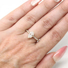 Marquise Brilliant Cut Diamond Ring - 14k Yellow Gold Genuine 1.26 cttw Vintage Diamond - Sz 7 Engagement Bridal Fine GIA Report Jewelry