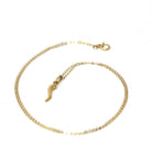 Italian Horn Charm - Retro 18k Yellow Gold Italy Cornicello Good Luck Pendant Necklace - Vintage Circa 1970s Ward Off Evil Amulet Jewelry