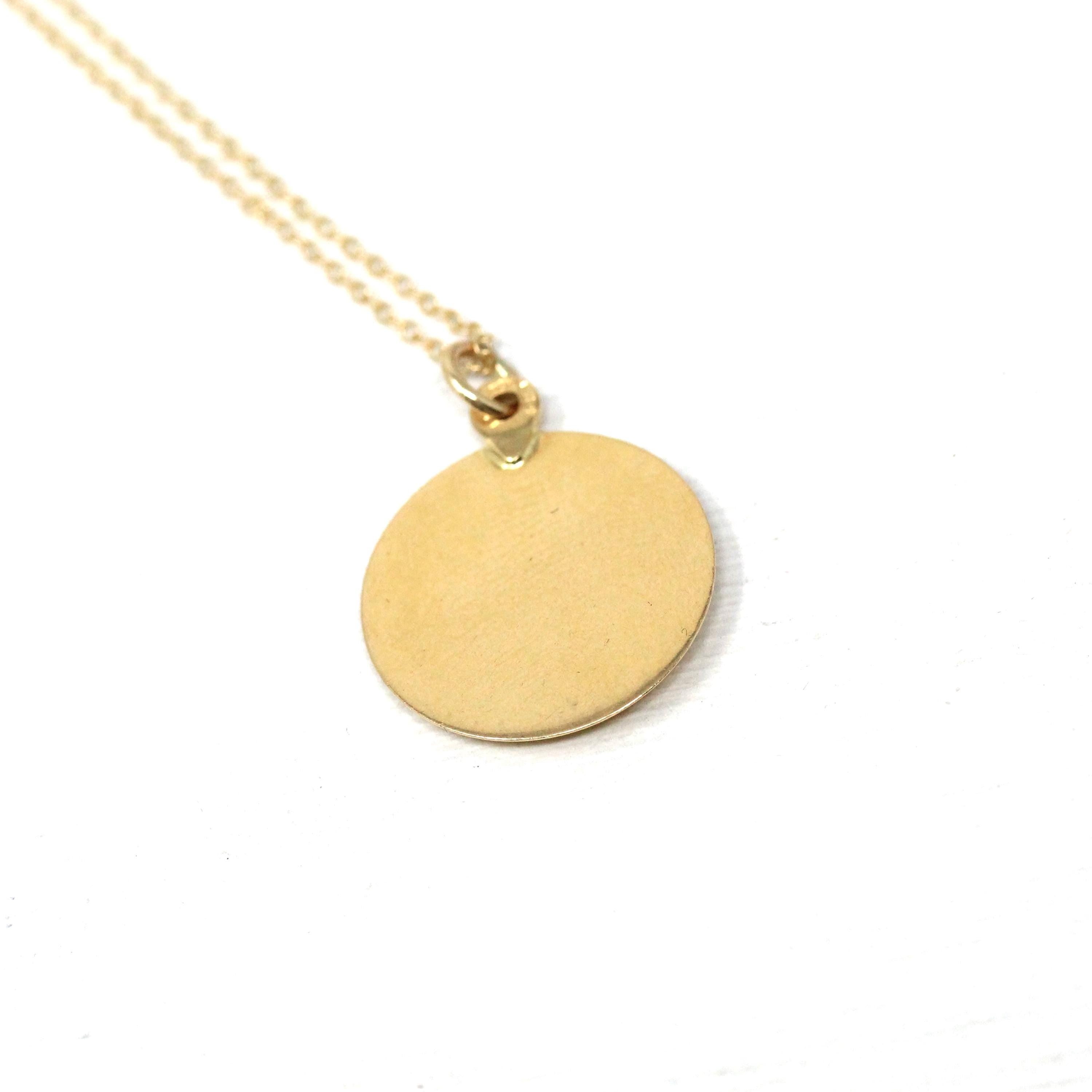 Vintage Scorpio Pendant - Retro 18k Yellow Gold Scorpion Astrological Sign Charm Necklace - Circa 1970s Era Zodiac Water Element 70s Jewelry