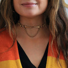 Equestrian Pocket Watch Chain - Victorian Gold Filled Riding Crop T Bar Swivel Clip - Antique Circa 1890s Era Horse Bridle Unisex Jewelry