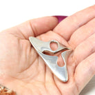 Amoeba Collectible Brooch - Art Deco Sterling Silver Organic Shape Cutout Pin - Copenhagen DK - Dated 1945 Era Georg Jensen Danish Jewelry