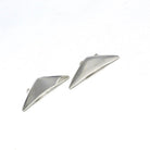 Hans Hensen Earrings - Vintage Sterling Silver Boomerang Non- Pierced Style Clip Backs - Vintage Circa 1930s Era Bold Statement 30s Jewelry