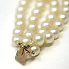 Antique Enamel Bracelet - Victorian Era 10k Rosy Yellow Gold Royal Blue Guilloché Enamel Clasp - Simulated Pearl Fine Celestial Jewelry