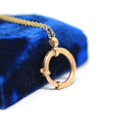 Antique Charm Holder - Victorian Era 14k Rosy Yellow Gold Necklace Finding Clasp - Circa 1890s Statement Large Bolt Spring Ring Fine Jewelry