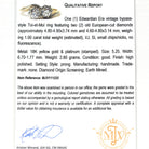 Diamond Toi Et Moi Ring - Edwardian 18k Yellow Gold & Platinum 1.00 CTW Bypass Band - Antique Circa 1910s Era Size 5 1/4 Fine Bridal Jewelry