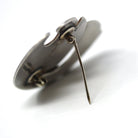 Vintage Modernist Brooch - Retro Era Sterling Silver Organic Funky Cutout Shapes Pin - Circa 1960s Handmade Fashion Statement Fine Jewelry