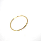Art Deco Dainty Gold Band - Vintage 10k Yellow Gold Stick Pin Conversion Stacking Ring - Circa 1920s Era Size 6 3/4 Minimalist Fine Jewelry