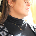 Vintage Taurus Charm - Retro Era 9k Yellow Gold Dainty Figural Bull Pendant Necklace - Hallmark Date 1967 Astrological Fine Zodiac Jewelry