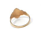 Antique Star Diamond Ring - Edwardian 10k Yellow Gold Natural Gemstone Band - Vintage Size 5 3/4 Early 1900s Incised Celestial Fine Jewelry