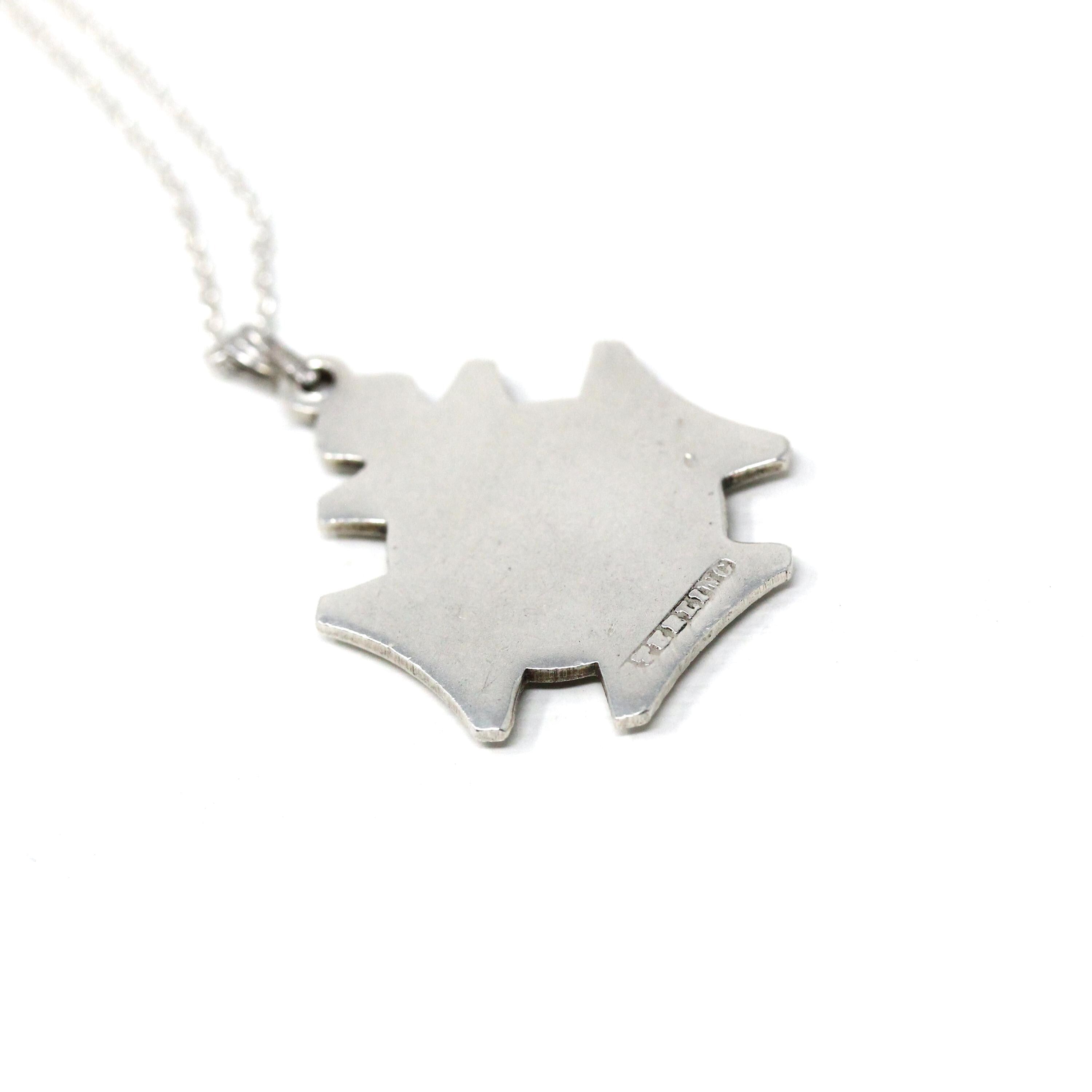 Antique Sterling Silver Fob - Edwardian Era Maltese Cross Shield Statement - Circa 1910s English Vintage Pocket Watch Chain Charm Jewelry