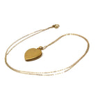 Antique Heart Locket - Edwardian 10k Yellow Gold Keepsake Pendant Necklace Charm - Circa 1910s Era Photograph Photo Statement Fine Jewelry
