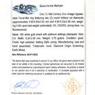 Mid Century Toi Et Moi Ring - Vintage 18k White Gold & Platinum Bypass Diamond Gemstones - Circa 1950s Era Size 5 1/2 Fine Statement Jewelry