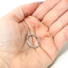 Art Deco Wedding Band - Vintage 18k White Gold Orange Blossom Inscribed Eternity Ring - Circa 1930s Size 5.75 Bridal Fine 30s Floral Jewelry