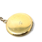 Vintage Photo Locket - Retro 12k Gold Filled Double Heart Floral Pendant Necklace Charm - Circa 1960s Statement Keepsake Photograph Jewelry