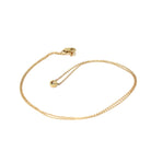 Dainty Diamond Necklace - Modern 14k Yellow Gold .10 CT Natural Diamond Bezel - Antique Old European Cut Gemstone Fine Minimalist Jewelry
