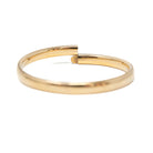 Mid Century Baby Bracelet - Vintage Gold Filled Plain Polished Children's Bangle - Circa 1960s Era 5 Inch Dainty Petite Marathon 60s Jewelry