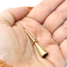 Antique Bloodstone Fob - Victorian Era 14k Yellow Gold Wax Seal Stamper Charm - Circa 1890 Engraved Hidden Watch Key Fine Chatelaine Jewelry