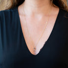 Antique Question Mark Charm - Edwardian 14k Yellow Gold Created Blue Sapphire Gemstone Necklace Pendant - Circa 1910s Stick Pin Fine Jewelry