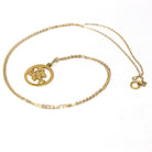 Modern Lobster Charm - Detailed 14k Yellow Gold Marine Crustacean Pendant Dainty Necklace - Circa 2000's Era Aquatic Beach Sea Fine Jewelry
