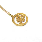 Modern Lobster Charm - Detailed 14k Yellow Gold Marine Crustacean Pendant Dainty Necklace - Circa 2000's Era Aquatic Beach Sea Fine Jewelry