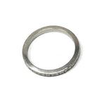 Vintage Wedding Band - Art Deco 18k White Gold Byard F Brogan Inscribed Eternity Ring - Dated 1935 Size 5 Bridal Unisex Fine 30s Era Jewelry