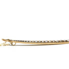 Antique Crescent Moon Pendant - Edwardian 14k Yellow Gold Seed Pearls Conversion Pendant - Circa 1910s Era Fine Dainty Celestial Jewelry