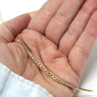 Antique Crescent Moon Pendant - Edwardian 14k Yellow Gold Seed Pearls Conversion Pendant - Circa 1910s Era Fine Dainty Celestial Jewelry