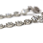 Diamond Drop Earrings - Platinum 2.60 CTW Natural Antique Old European Cut Gemstones Pierced Post - Modern Era Swinging Dangle Fine Jewelry