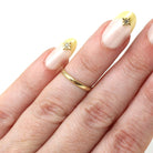 Antique Baby Band - Art Deco Era 10k Yellow Gold Milgrain Engraved Midi Pinky Ring - Circa 1930s Size 1 3/4 Infant Baby Fine OB Jewelry