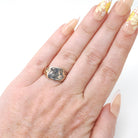 Edwardian Signet Ring - Antique 10k Rosy Yellow Gold Blank Shield Statement Unisex Band - Circa 1900s Era Size 5 1/2 Fine Floral Jewelry